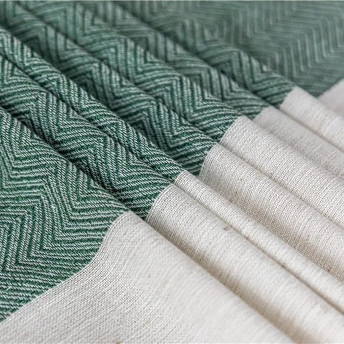 IVAPUPU Textured Linen Table Cloth for Rectangle Table Waterproof Fabric Tablecloth Rectangular Wrinkle Free Wipeable Dining Table Cover for Wedding/Birthday/Party Decor, 52 x 85 Inch, Coffee