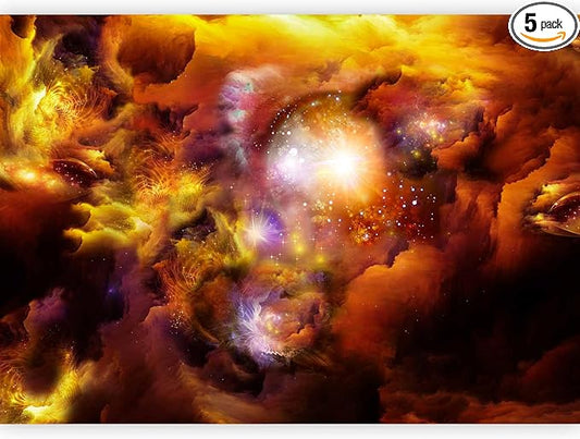 artgeist Wall Mural Cosmos Galaxy 98x69 in - XXL Non-Woven Wallpaper Fleece Wall Decor Photo Print Picture Image Design Home n-A-0027-a-d