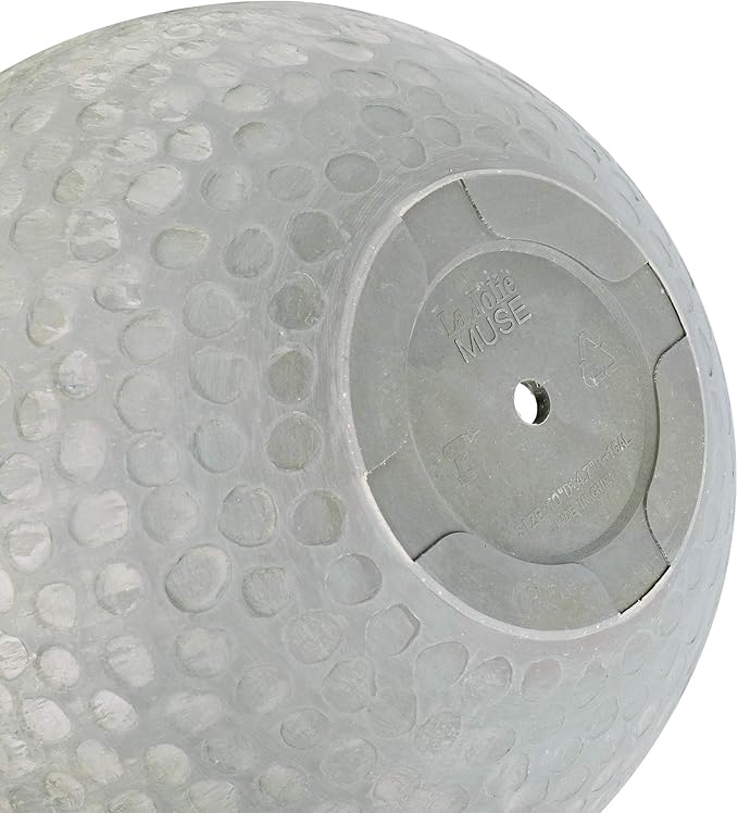 LA JOLIE MUSE Hanging Planters for Indoor Plants, Medium Hanging Planters with Drain Holes, Outdoor Hanging Flower Pots, Storm Gray, Honeycomb (10 Inch, Set of 2)