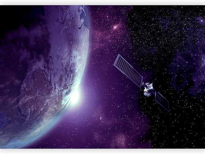 artgeist Wall Mural Cosmos Galaxy 96x69 in - Peel and Stick Self-Adhesive Wallpaper Removable Large Sticker Foil Wall Decor Print Picture Image Design n-B-0007-a-d