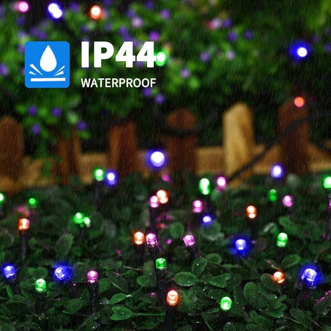 XTF2015 Christmas Outdoor Indoor Lights, 336FT 1000 LED 8 Modes Memory Function UL Certified Timer Christmas String Lights for Trees, Patio, Garden, Party, Wedding, Holiday (Multicolor)