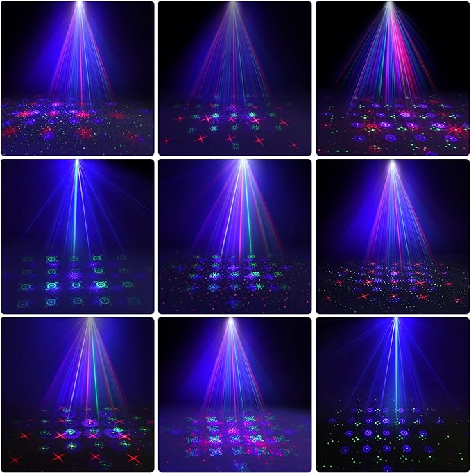 Outdoor Laser Christmas Projector Lights 18 Pattern Decorative Laser Projector for Home and Garden