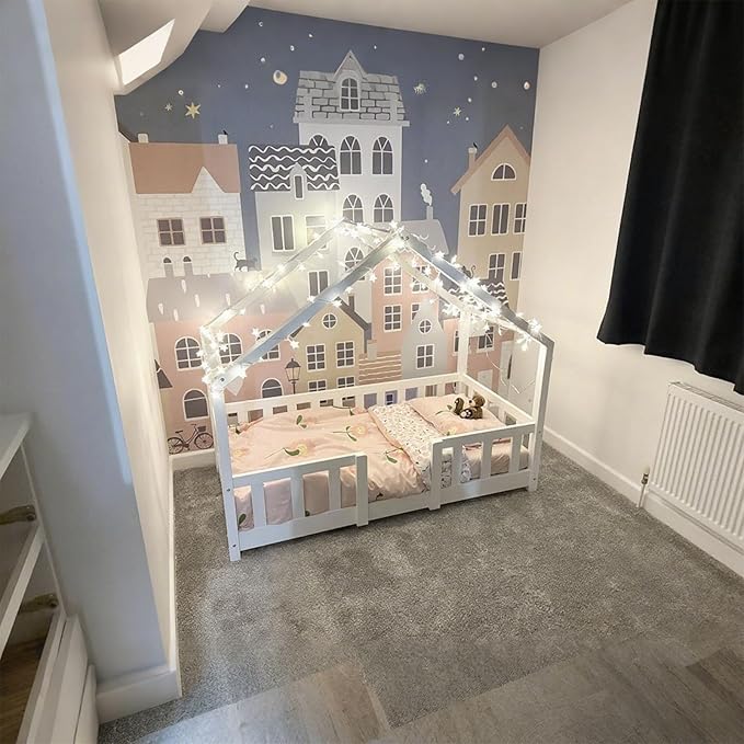 String Lights for Bedroom - LED Fairy Christmas Lights with Battery Operated, Waterproof Star Twinkle Light for Indoor Outdoor Tent Loft Bed Patio Party Wedding Holiday Camping Decor