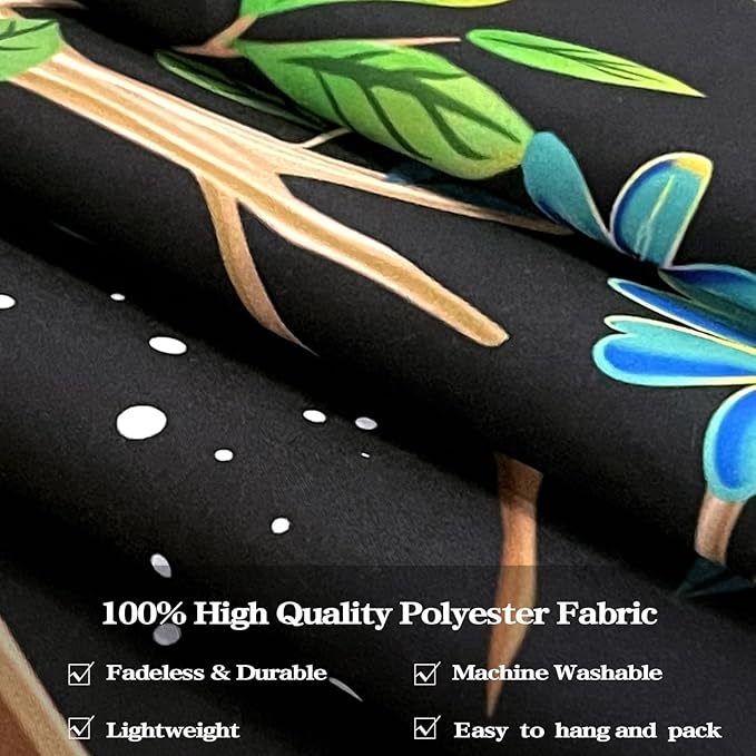 Lunerfex Tree of Life Tapastry Sun and Moon Tapastry Flower Boho Tree Mandala Wall Hanging for Bedroom and Living Room Decor Green Tree 44×60 Inches