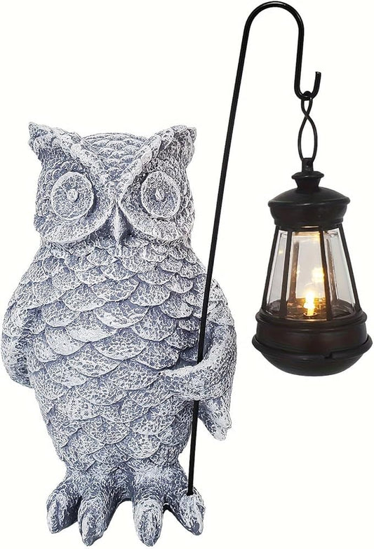 Outdoor owl Statue Garden Decor Lawn Decoration