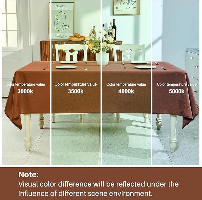 IVAPUPU Textured Linen Table Cloth for Rectangle Table - Coffee Tablecloths Rectangular Waterproof Wrinkle Free Wipeable Dining Table Cover for Spring Wedding Birthday Kitchen Decor, 60 x 84 Inch