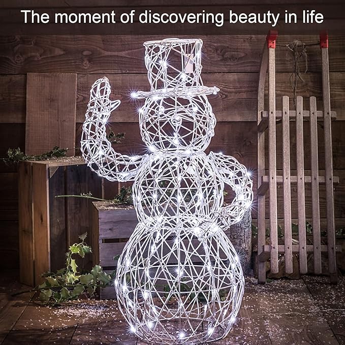 JMEXSUSS White Battery Operated String Lights Outdoor Waterproof, 33ft 100 LED Battery Power Christmas Lights Indoor, 8 Modes Twinkle Fairy Mini Light with Remote for Wedding Bedroom Tree