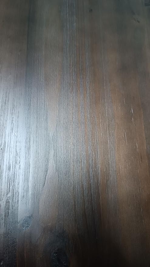 Industrial Pipe Wall Shelves with Real Wood Plank ,36 Inches Floating Shelves for Wall Farmhouse Book Shelves Dark Brown 3 Tier for Kitchen,Living Room Decor and Bar Shelving