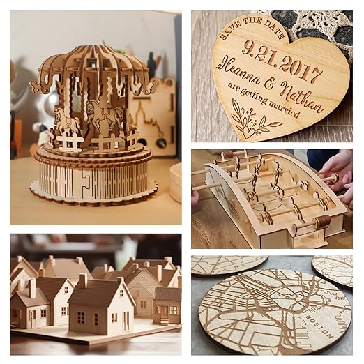 18 Pack 12x24x1/8 Inch Basswood Sheets, Large Size Basswood for Laser Cutting & Engraving, Plywood Wood Board Unfinished Wood Sheets for Crafts, DIY Architectural Models, Wood Burning and Painting.