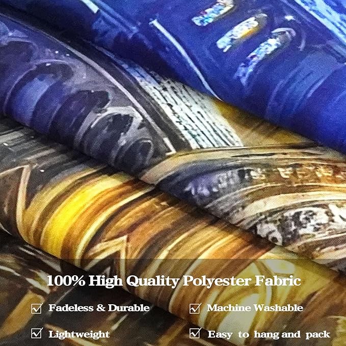 Accnicc Fantasy Bookshelf Tapestry Space Library Tapestries Wall Hanging Gothic Galaxy Castle Magic Book Large Tapestry for Bedroom Living Room Dorm Classroom 80 x 60 inch