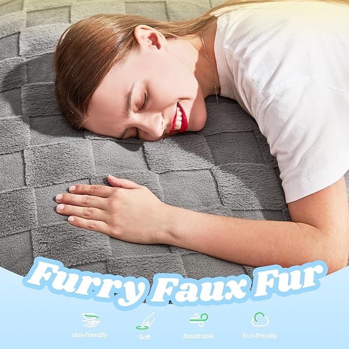 Hobestluk 3 in 1 Bean Bag Chair Giant Bean Bag Chairs for Adults with Plaid Cover Convertible Bean Bag Floor Cushion with Machine Washable Cover for Living Room (Plaid Grey)