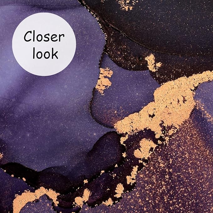 AFZEVEB-Abstract Art Purple Marble Wallpaper Wall murals for Bedroom 114"x74" (Not Peel and Stick)