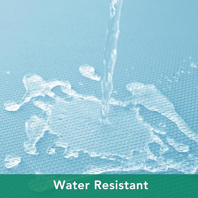 Biscaynebay Textured Fabric Tablecloths 52x70 Inches Rectangular, Light Blue Water Resistant Tablecloths for Dining, Kitchen, Wedding, Parties etc. Machine Washable