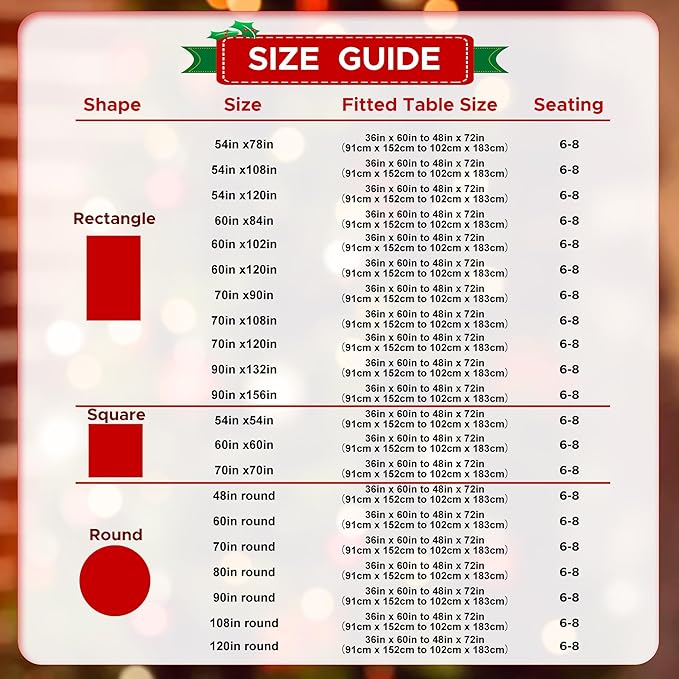 sancua 2 Pack Burgundy Tablecloth 54 x 54 Inch, Stain and Wrinkle Resistant Square Table Cloth - Washable Polyester Table Cover for Dining Tables, Buffet Parties and Camping