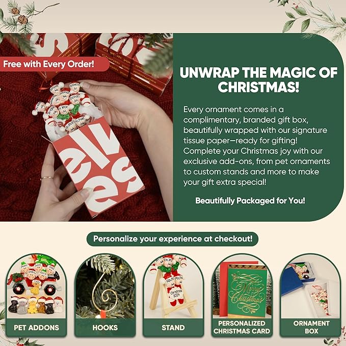 3D Personalized Babys First Christmas Ornament 2025 Boy | Baby's First Christmas Ornament 2025 Baby Ornaments for Xmas Tree My 1st Xmas Ornaments for Couples New Parents - Blue Polka Dot Baby Boy