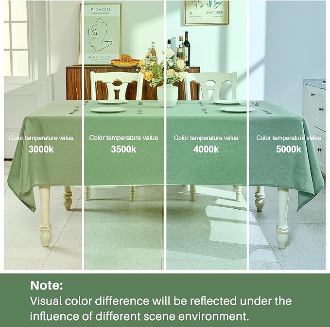 IVAPUPU Textured Linen Table Cloth for Rectangle Table - Sage Green Tablecloths Rectangular Waterproof Wrinkle Free Wipeable Dining Cover for Spring Wedding Birthday Kitchen Decor, 60 x 104 Inch