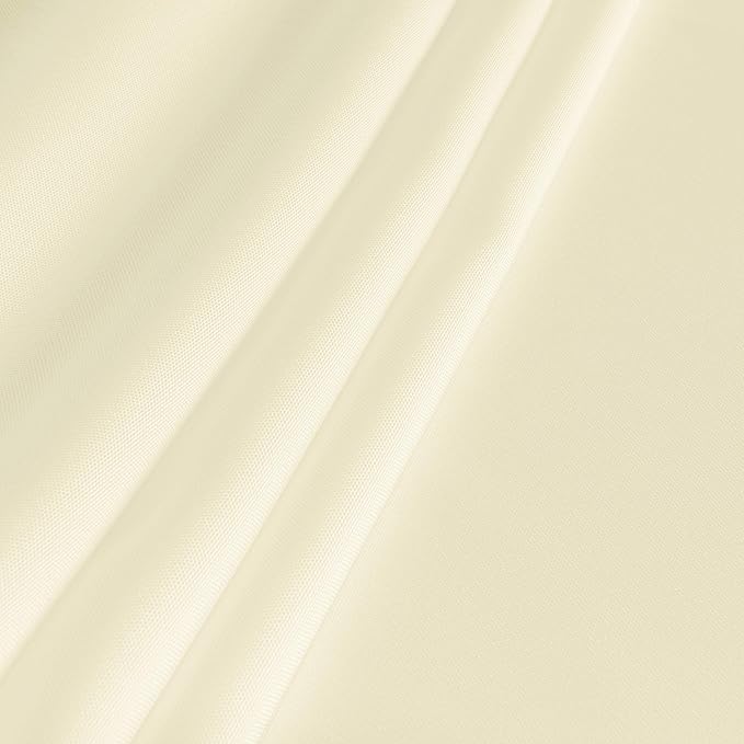 sancua Square Tablecloth - 70 x 70 Inch - Water Resistant Spill Proof Washable Polyester Table Cloth, Decorative Fabric Table Cover for Dining Tables, Buffet Parties and Camping, Beige