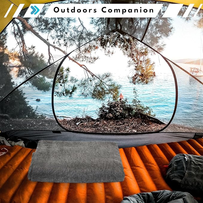 Alpaca Wool Throw Blanket | Warm, Ultra-Soft, Breathable, Non-Itchy Blanket-Throw | Hypoallergenic and Beautiful Fabric (Gray)