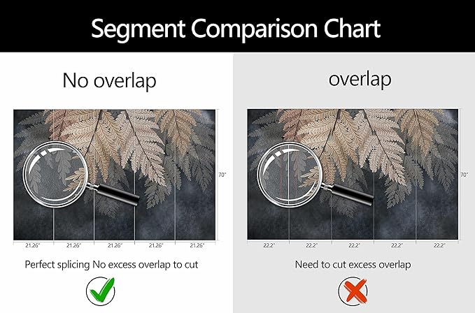 WFBHUA-Vintage Botanical Leaf Wallpaper Mural Dark Plant Leaves Wall Murals Decor for Living Room Bedroom(Not Peel and Stick)