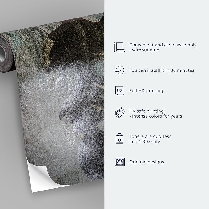 artgeist Wall Mural Galaxy 96x69 in - Peel and Stick Self-Adhesive Wallpaper Removable Large Sticker Foil Wall Decor Print Picture Image Abstract Space Sky Star Cloud Violet f-C-0487-a-a