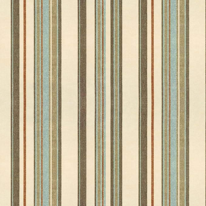 LVTXIII Inflatable Stool Ottoman Footrest with Handle, Decorative Fade-Resistant Foot Stool, Indoor or Outdoor Pouf for Home Garden and Camping Use, 21x21x9, Stripe Onyx