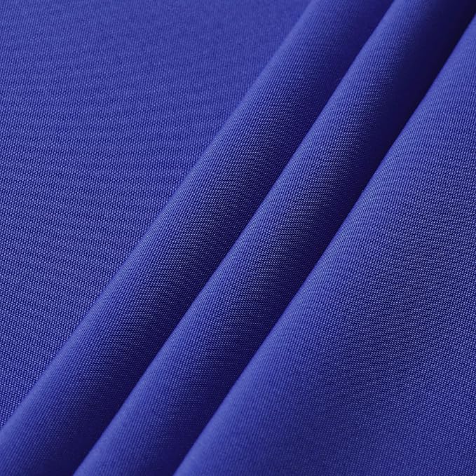 sancua Rectangle Tablecloth - 60 x 120 Inch - Stain and Wrinkle Resistant Washable Polyester Table Cloth, Decorative Fabric Table Cover for Dining Tables, Buffet Parties and Camping, Blue