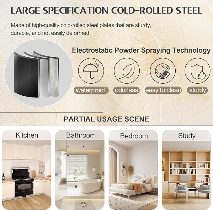75.2" Tall Kitchen Food Pantry, Pantry Cabinet with 2 Door and 5 Adjustable Shelves, Green Laundry Room Cabinets, Freestanding Pantry for Kitchen, Study Room, Dining Room and Entryway